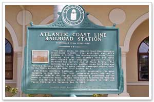 Sarasota History - Atlantic Coast Line Railroad Depot photo