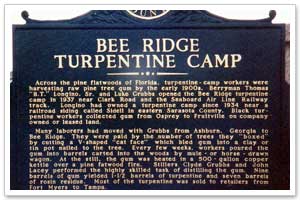 Sarasota History - Bee Ridge Turpentine Camp photo