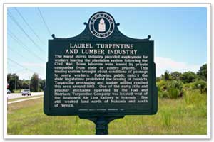Sarasota History - Laurel Turpentine and Lumber photo