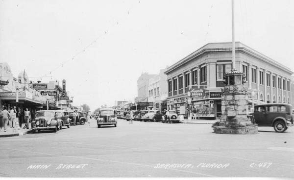 Sarasota History - Five Points 1930s photo