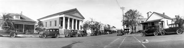 Sarasota History - First Methodist Episcopal Church - Panoramic View photo