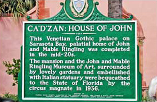 Sarasota History - Ca'd'Zan: House of John photo