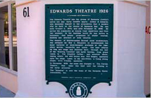 Sarasota History - Edwards Theatre photo